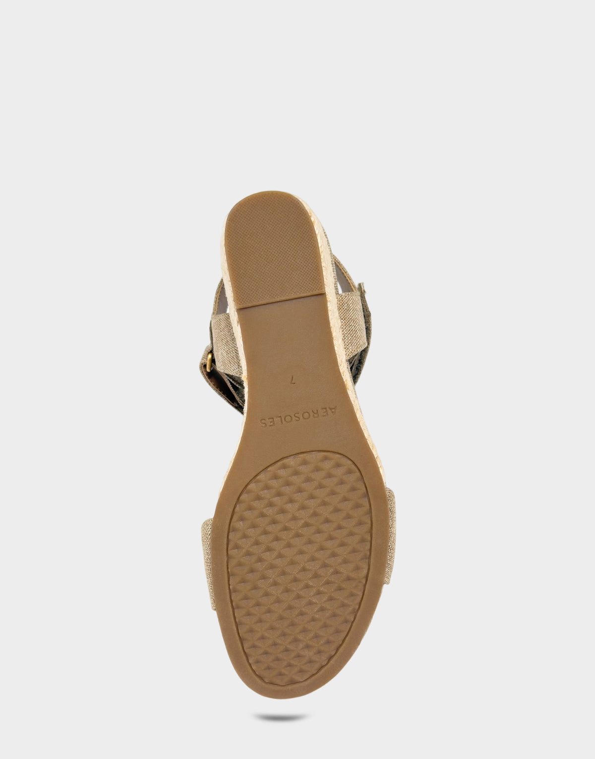 Aerosoles Wedge Sandal in Brown