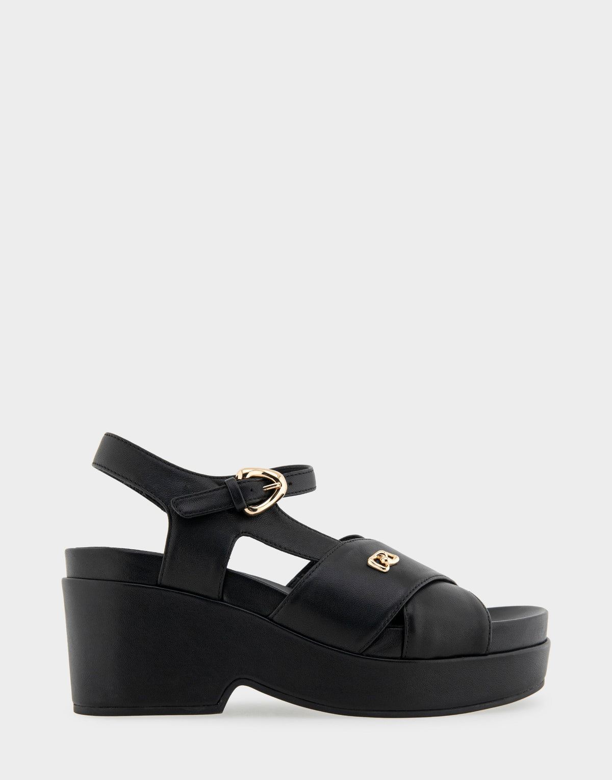 Aerosoles Platform Sandals in Black