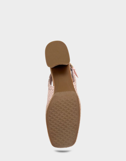 Aerosoles Dress Platform in Pale Pink
