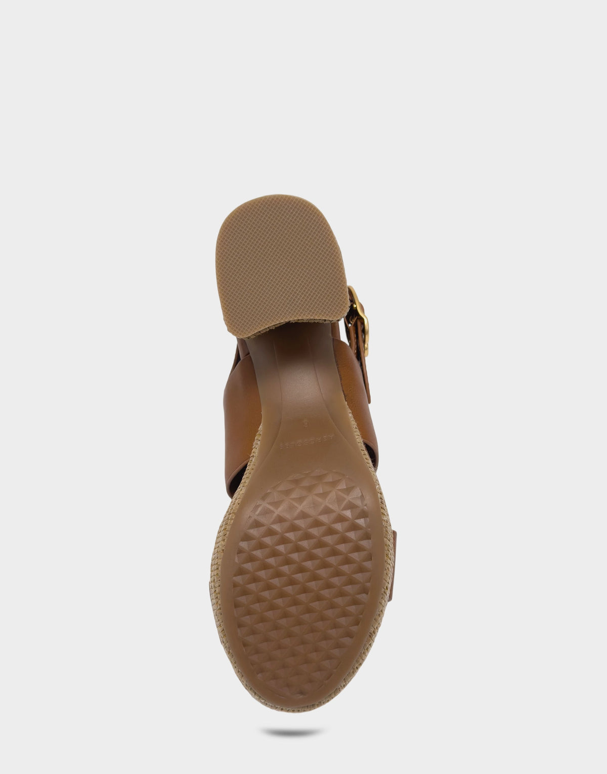 Aerosoles Platform Sandal in Tan