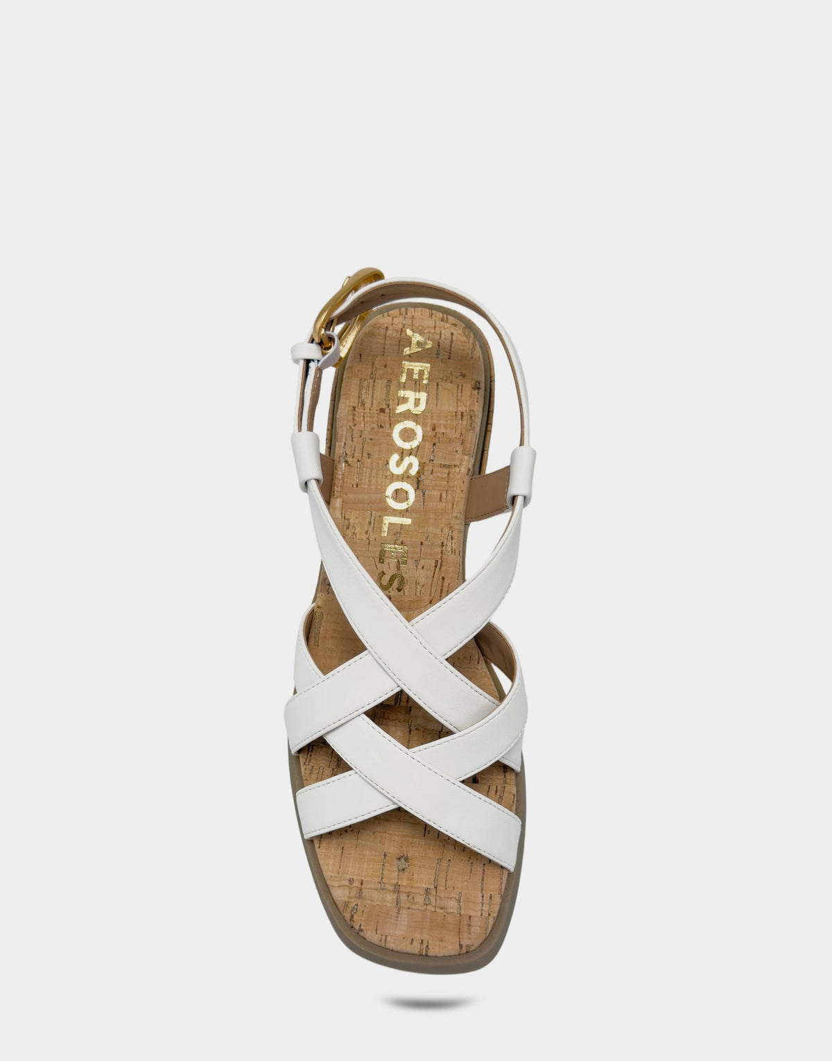 Aerosoles Heeled Sandal in Bright White