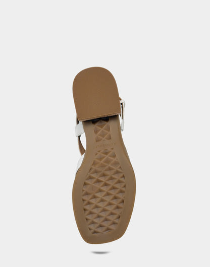 Aerosoles Heeled Sandal in Bright White