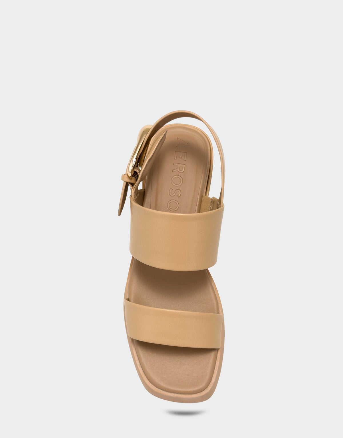 Aerosoles Heeled Sandal in Beige