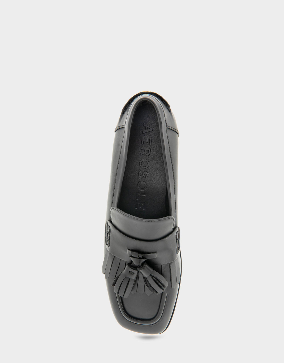 Aerosoles Flatform Loafer In Black