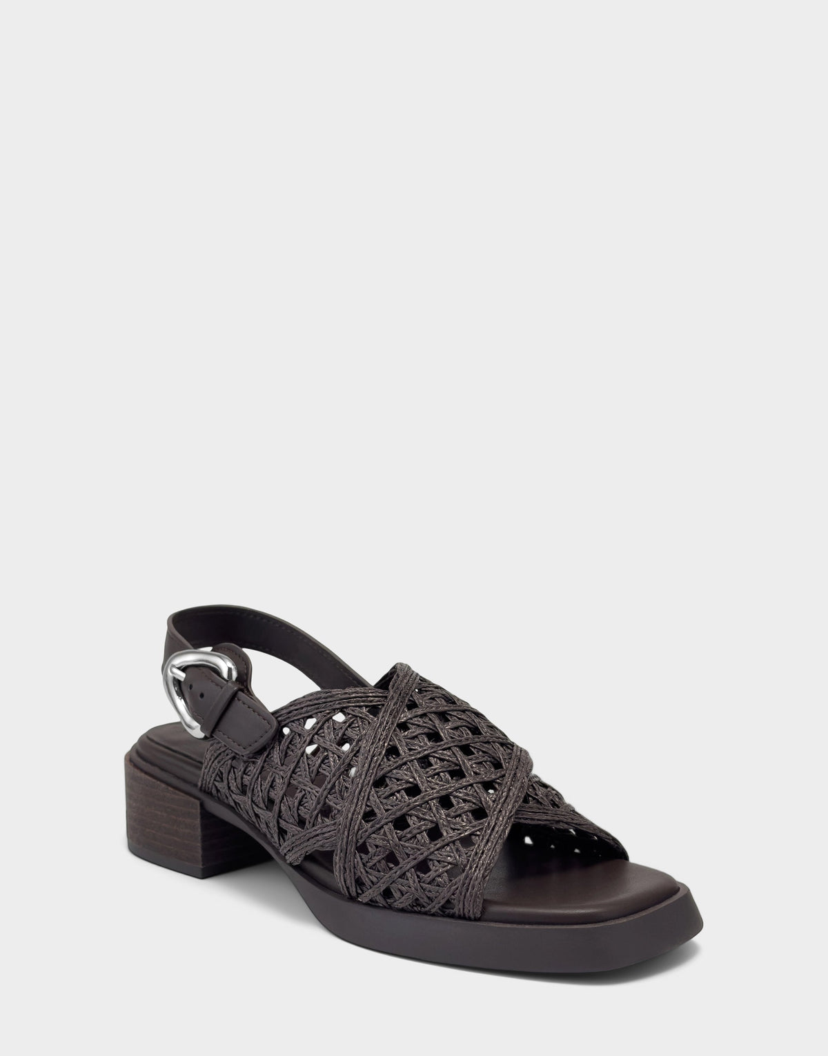 Aerosoles Heeled Sandal in Dark Brown