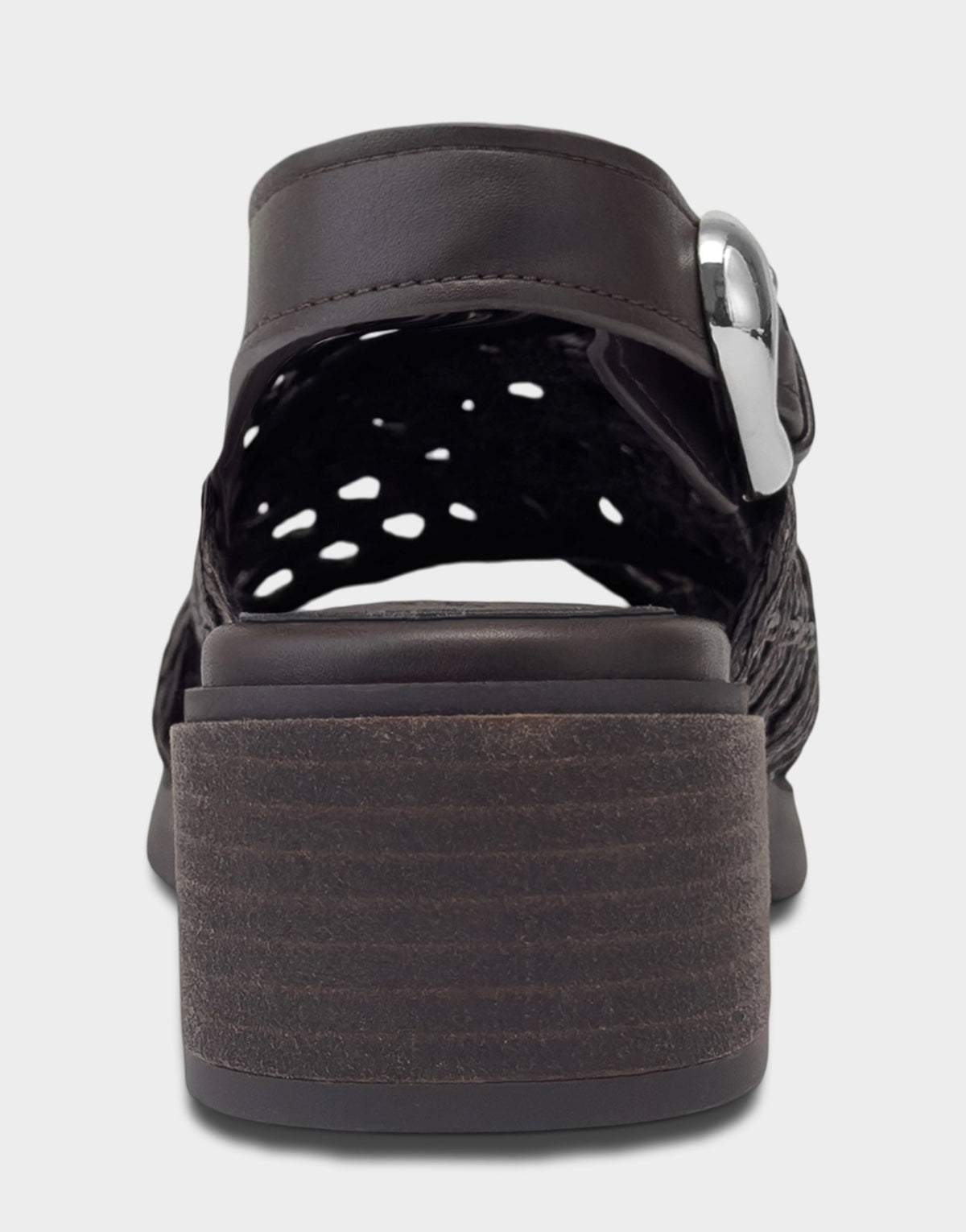 Aerosoles Heeled Sandal in Dark Brown