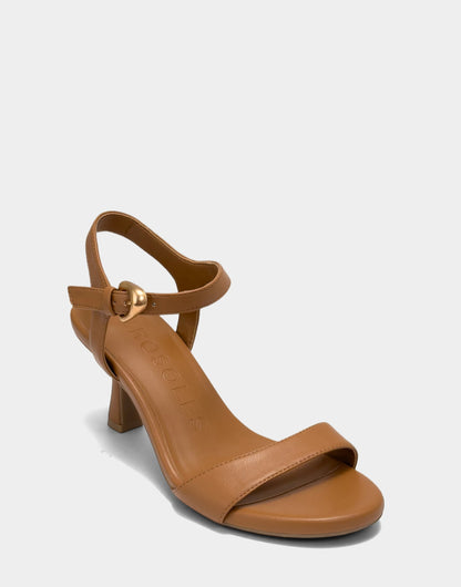 Aerosoles Heeled Sandal in Tan